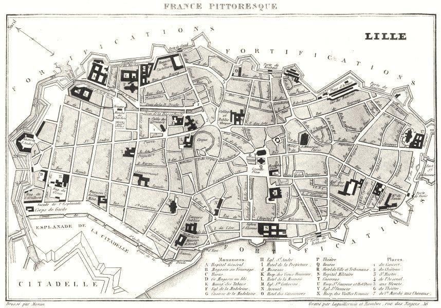 peta Notre kota tua